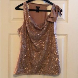 Sparkle Scoop Neck Tank